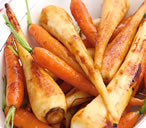 novelli honey glazed carrots